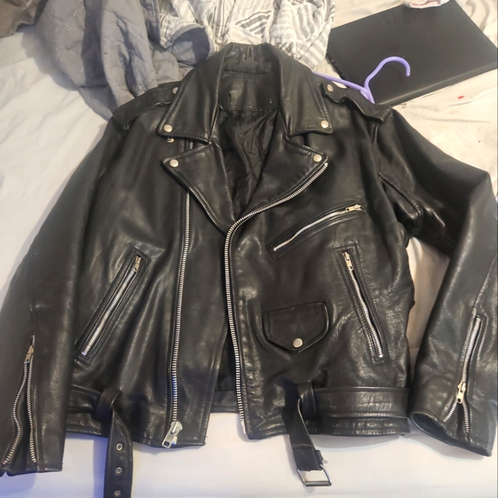 Vanguard vintage leather jacket